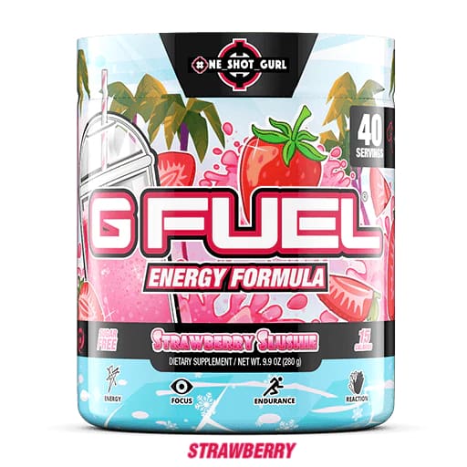 Gfuel Energy - Strawberry Slushie - Pre Workout