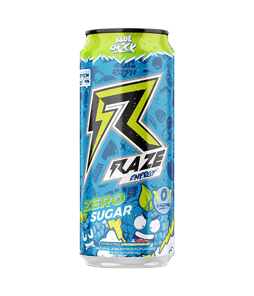 Raze Energy Drink cans