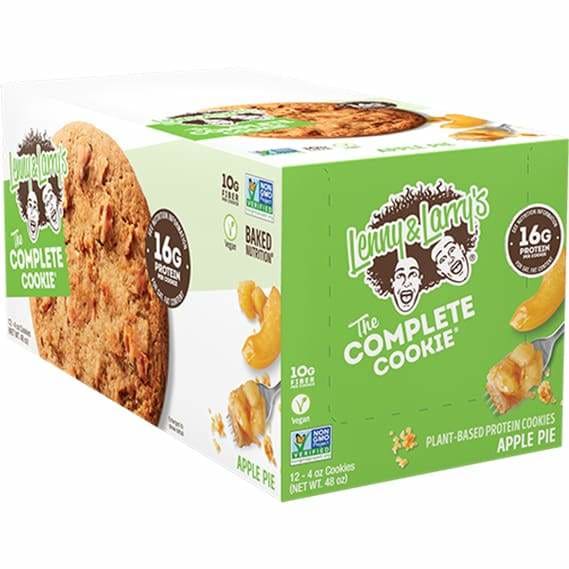 Lenny & Larrys Complete Cookie - Apple Pie / Box - Protein Food Products