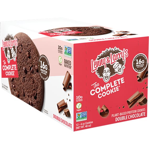 Lenny & Larrys Complete Cookie - Double Choc / Box - Protein Food Products
