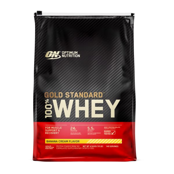 Optimum Nutrition Gold Standard 100% Whey - 10lb / Banana - Protein Powders
