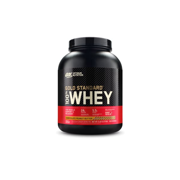 Optimum Nutrition Gold Standard 100% Whey - 5lb / Chocolate Peanut Butter - Protein Powders