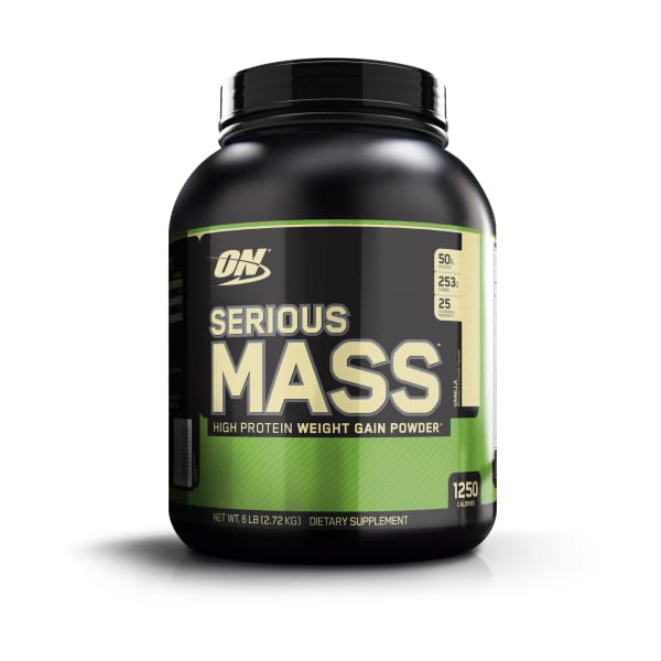 Optimum Nutrition Serious Mass Gainer - 6lbs / Vanilla - Protein Powders