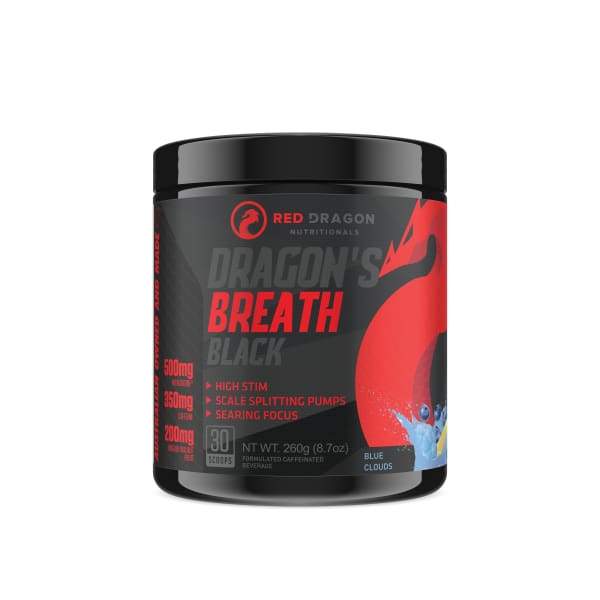 Red Dragon Dragon’s Breath Black - Blue Clouds - Pre Workout