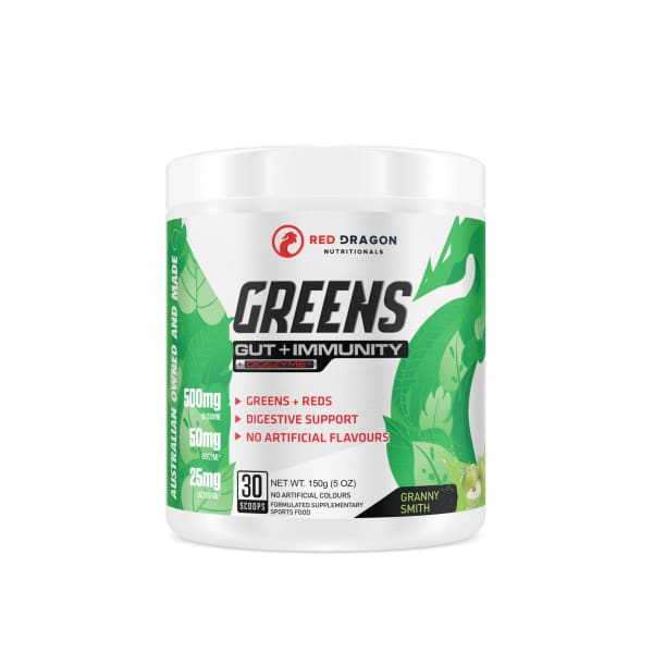 Red Dragon Greens - Gut + Immunity - Granny Smith - Health & Wellbeing