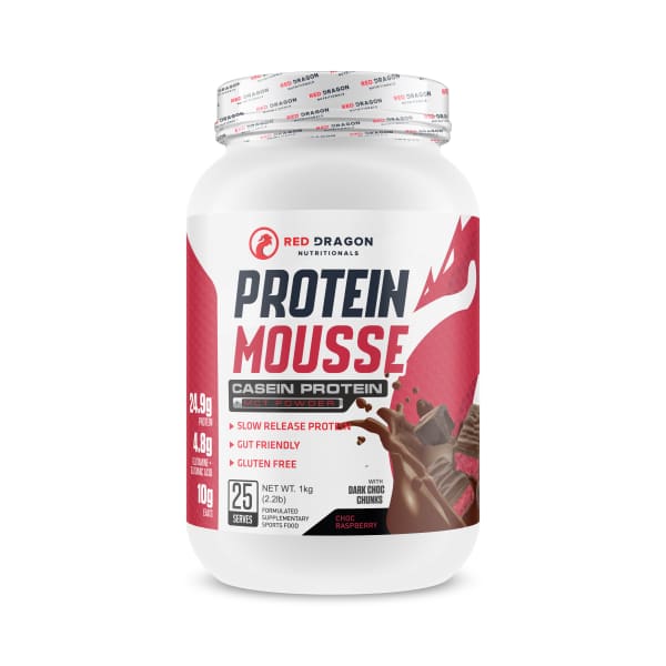 Red Dragon Protein Mousse - Choc Raspberry - Protein Powders