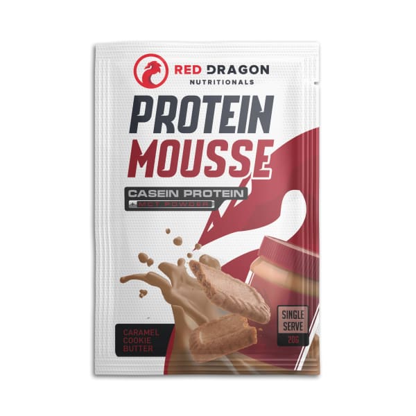 Red Dragon Protein Mousse Sample - Caramel Cookie Butter