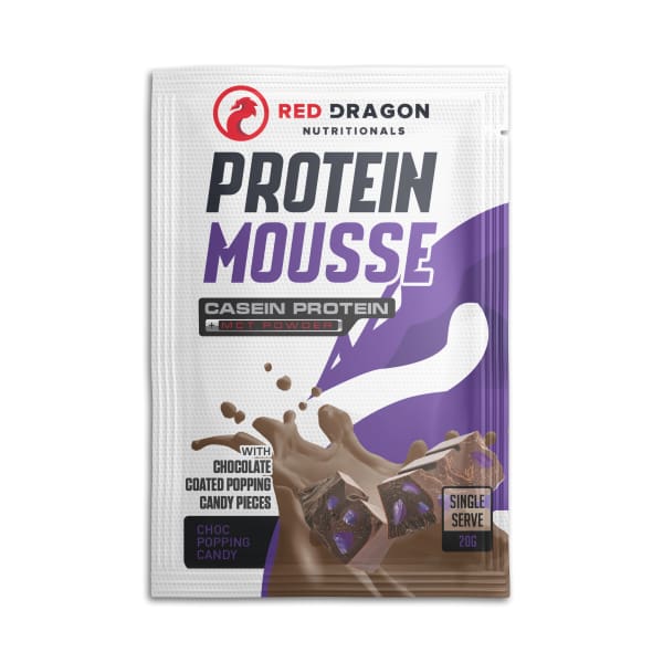 Red Dragon Protein Mousse Sample