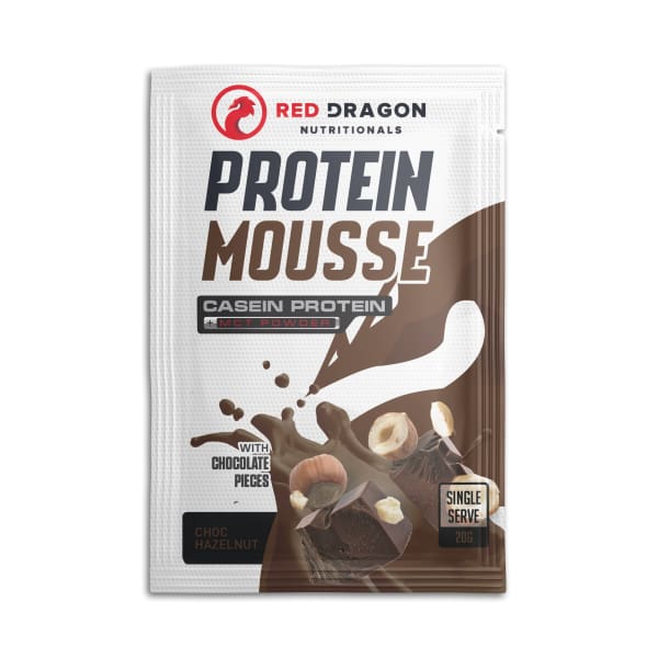 Red Dragon Protein Mousse Sample