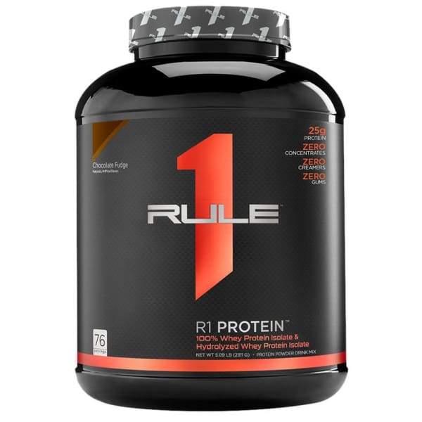 Rule 1 Isolate Protein Powder - Chocolate Fudge / 5lbs - Protein Powders