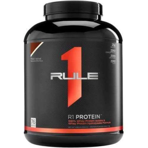 Rule 1 Isolate Protein Powder - Red Velvet / 5lbs - Protein Powders
