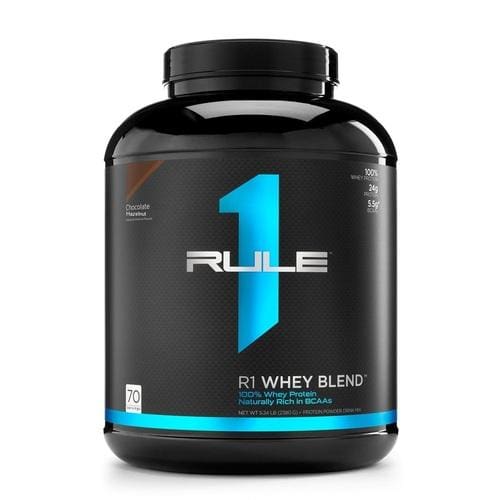 Rule 1 Whey Protein Blend Protein Powder - Choc Hazelnut / 5lb - Protein Powders