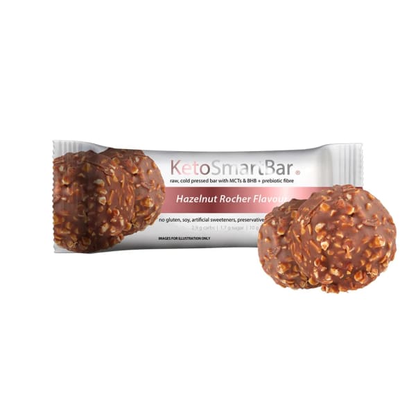 SMART Keto Bars - Hazelnut Rocher / Bar - Protein Food Products