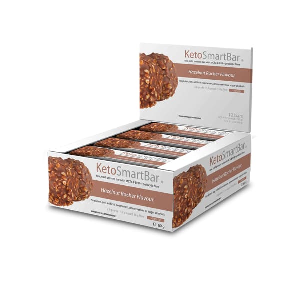 SMART Keto Bars - Hazelnut Rocher / Bar - Protein Food Products