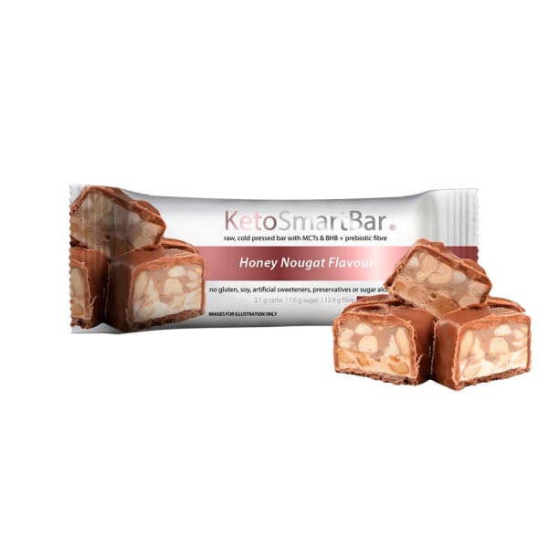 SMART Keto Bars - Honey Noughat / Bar - Protein Food Products