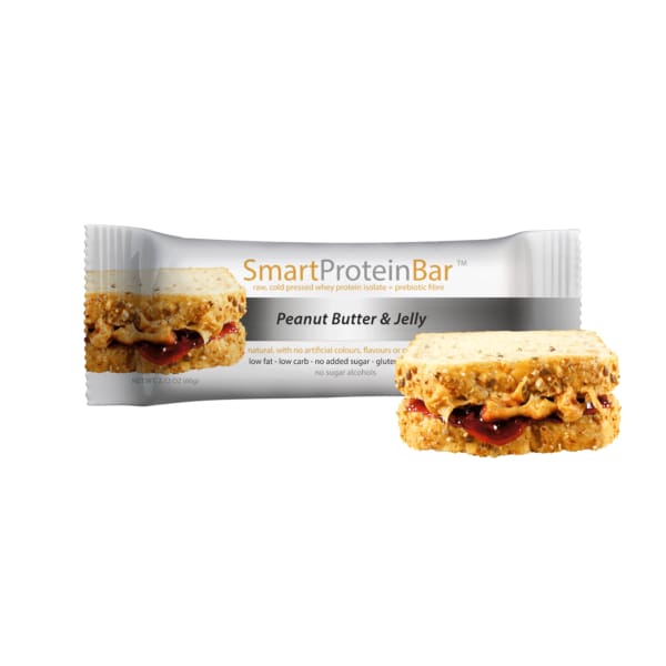 SMART Protein Bars - Bar / Peanut Butter & Jelly - Protein Food Products