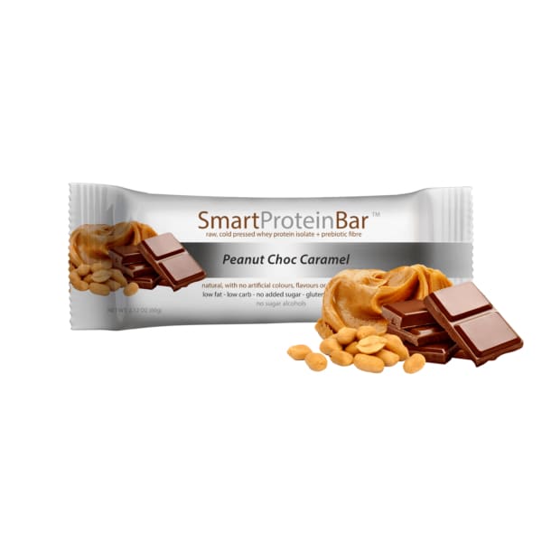 SMART Protein Bars - Bar / Peanut Choc Caramel - Protein Food Products