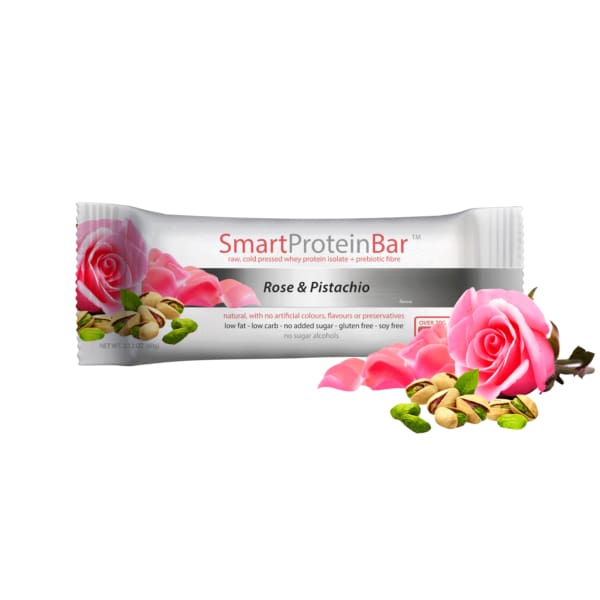 SMART Protein Bars - Bar / Rose & Pistachio - Protein Food Products
