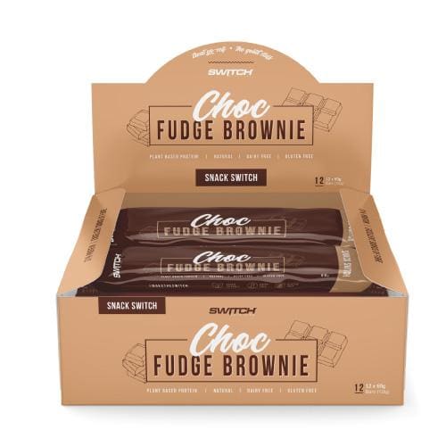 Snack SWITCH Bars - Choc Fudge Brownie / Box - Food Beverages & Tobacco