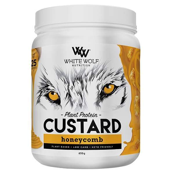 White Wolf Plant Protein Custard - Protein Powders
